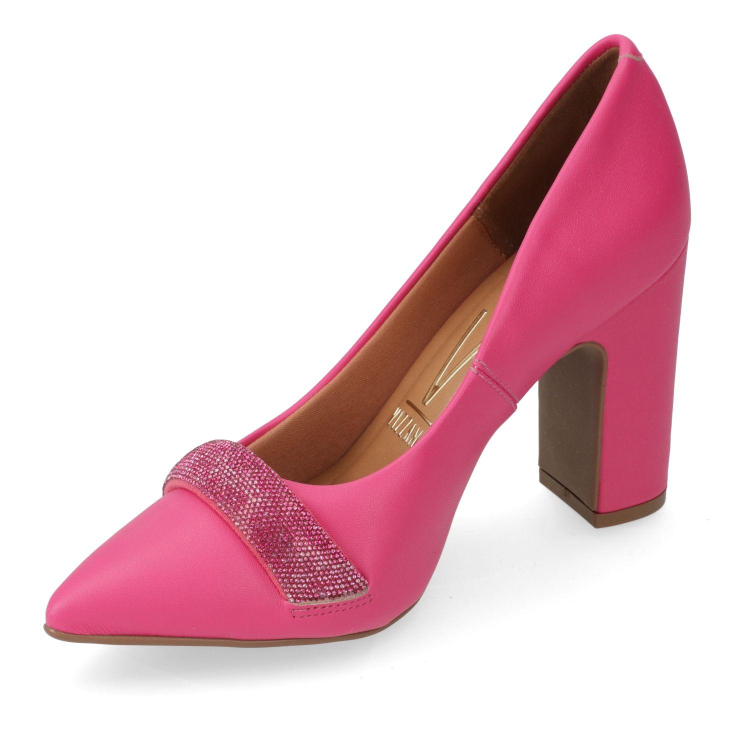 Zapato Taco Vizzano Fucsia Taco 10 Cm-2