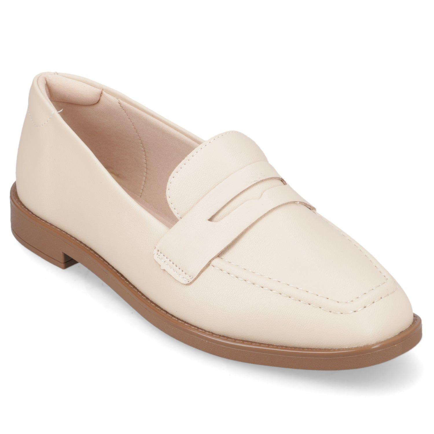 Mocasin Crema Beira Rio-0