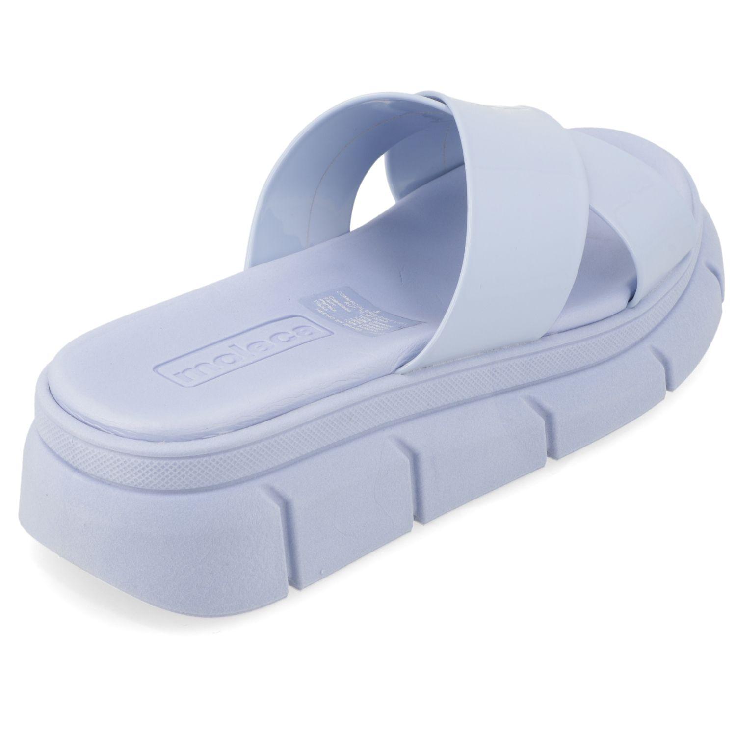 Sandalia Plana Moleca Azul 13425-4