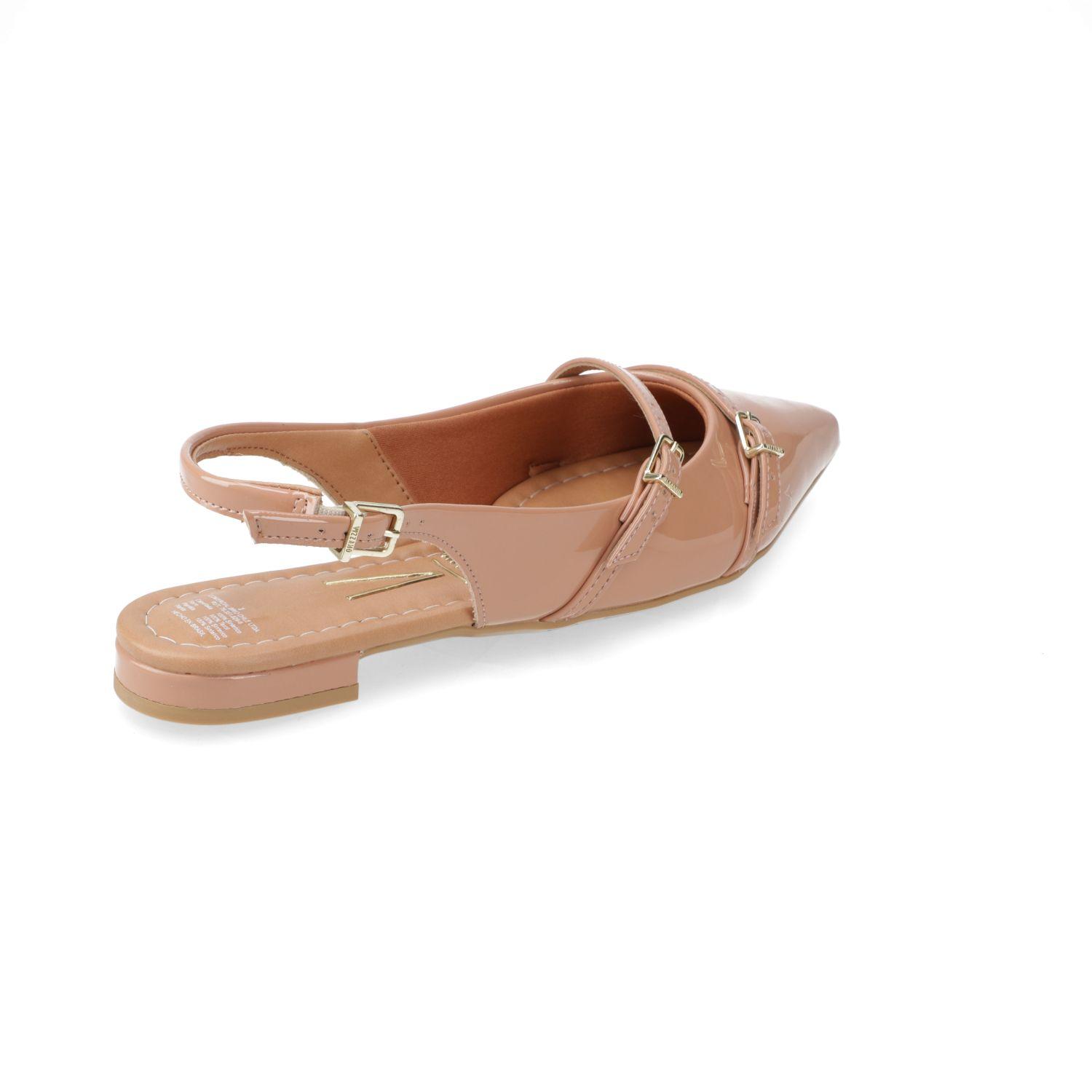 Ballerina Vizzano Nude Efecto Cuero-3