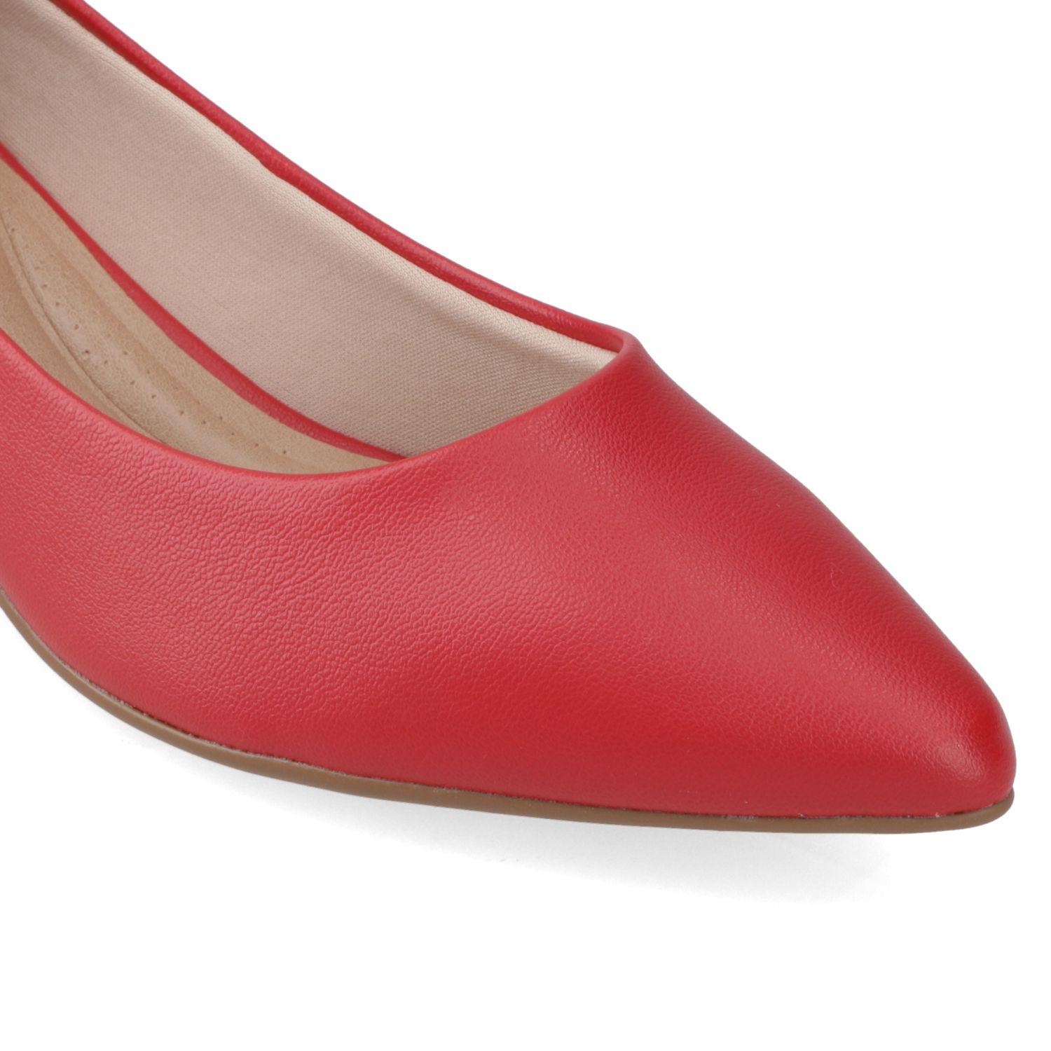 Zapato Taco Beira Rio Rojo Taco 5 Cm-5