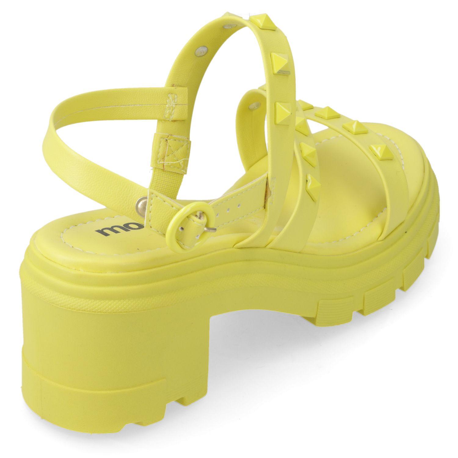 Sandalia Taco Moleca Amarillo 10926-4
