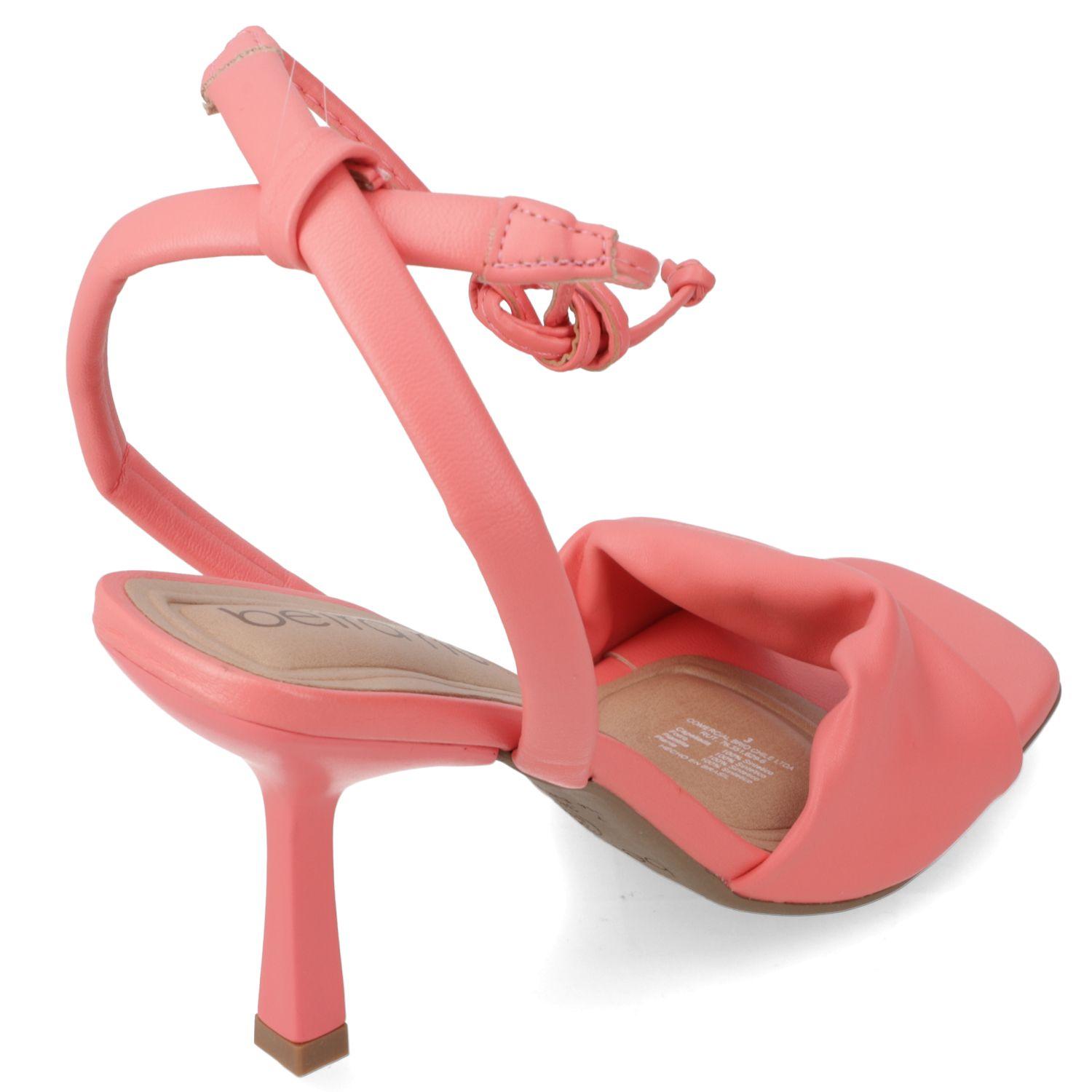 Sandalia Taco Beira Rio Coral 11549-4