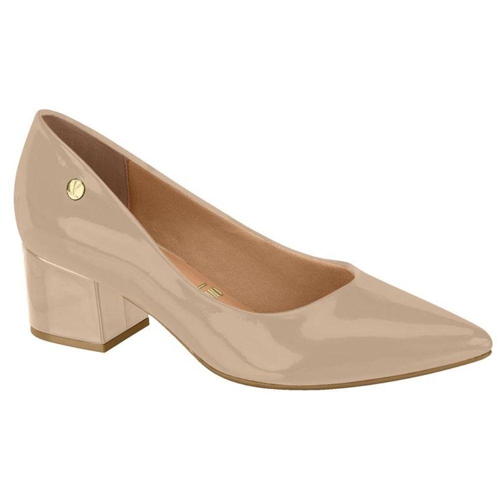 Zapato Mujer Taco Cuadrado Beige 1220-315- Vizzano-0