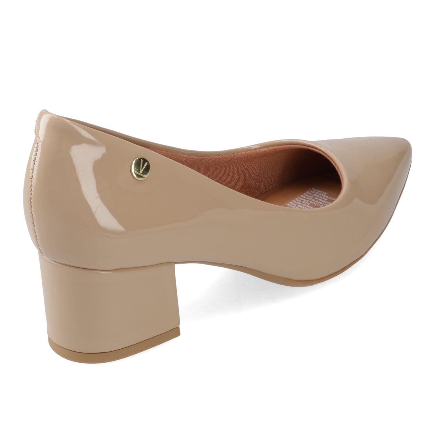 Zapato Mujer Taco Cuadrado Beige 1220-315- Vizzano-3