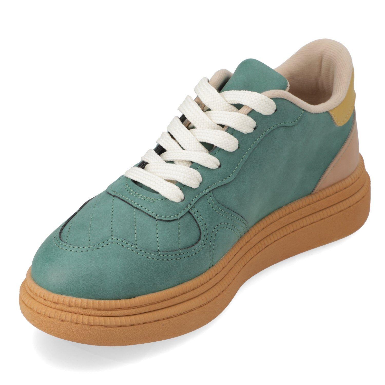 Zapatillas Casuales Verde Moleca-2