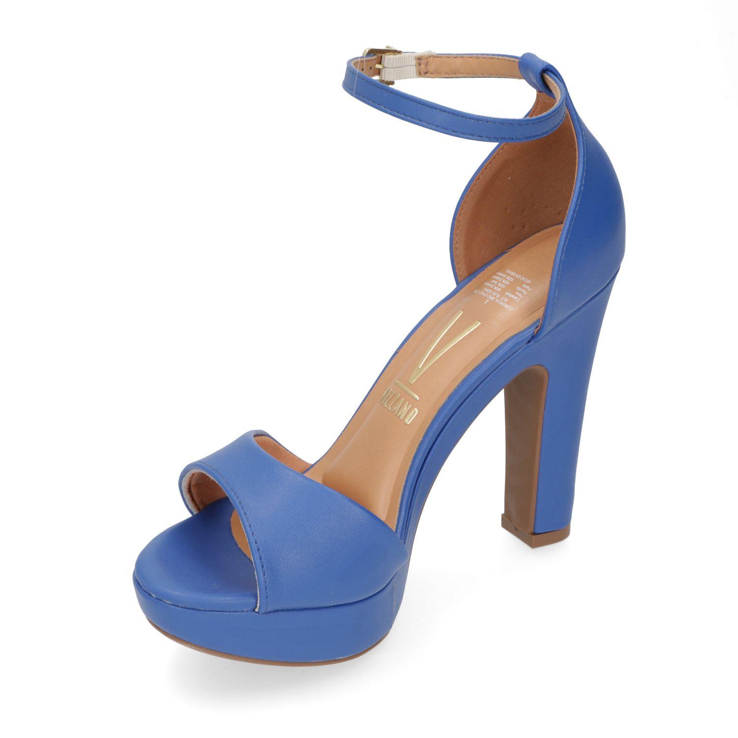 Sandalia Taco Vizzano Azul 15188-2