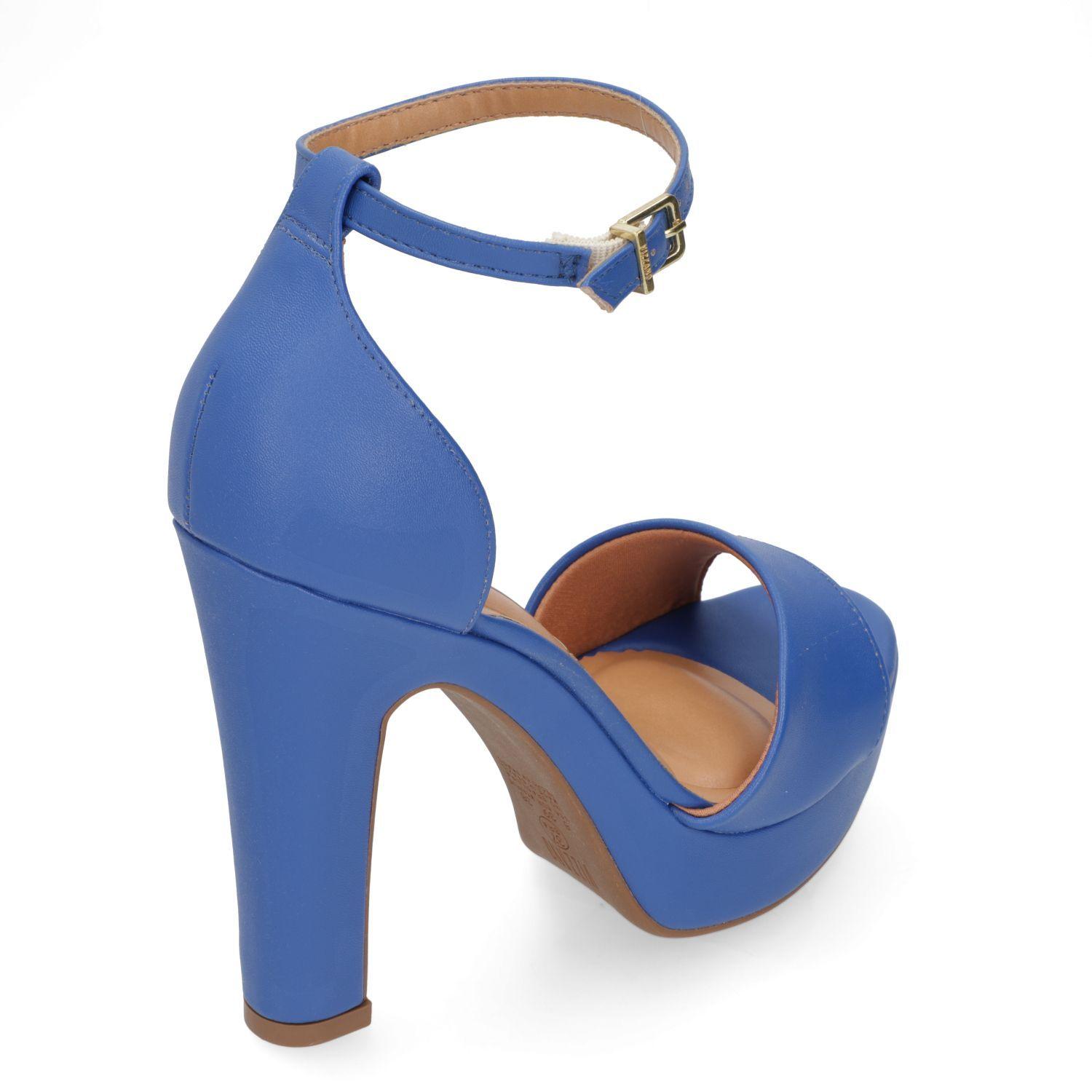 Sandalia Taco Vizzano Azul 15188-3