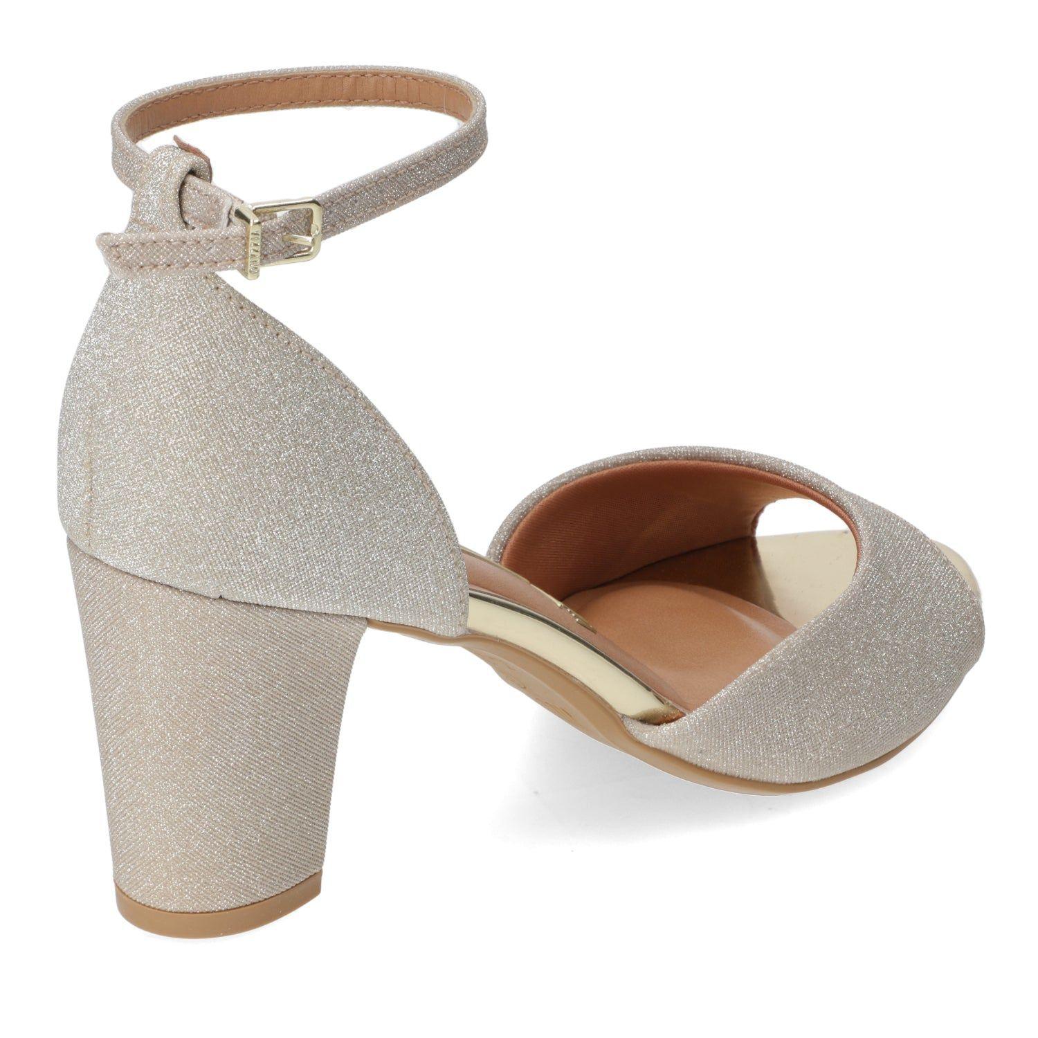 Sandalia Taco Cuadrado Dorado Vizzano-3