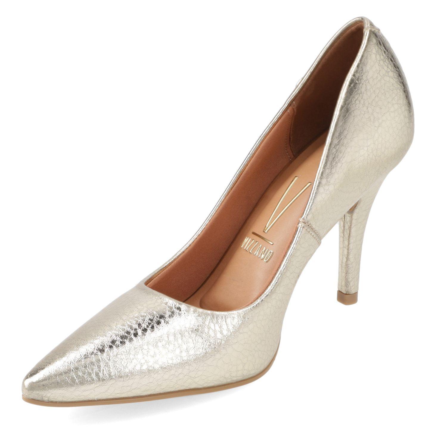 Zapatos Stiletto Vizzano 10 cm Dorado-2