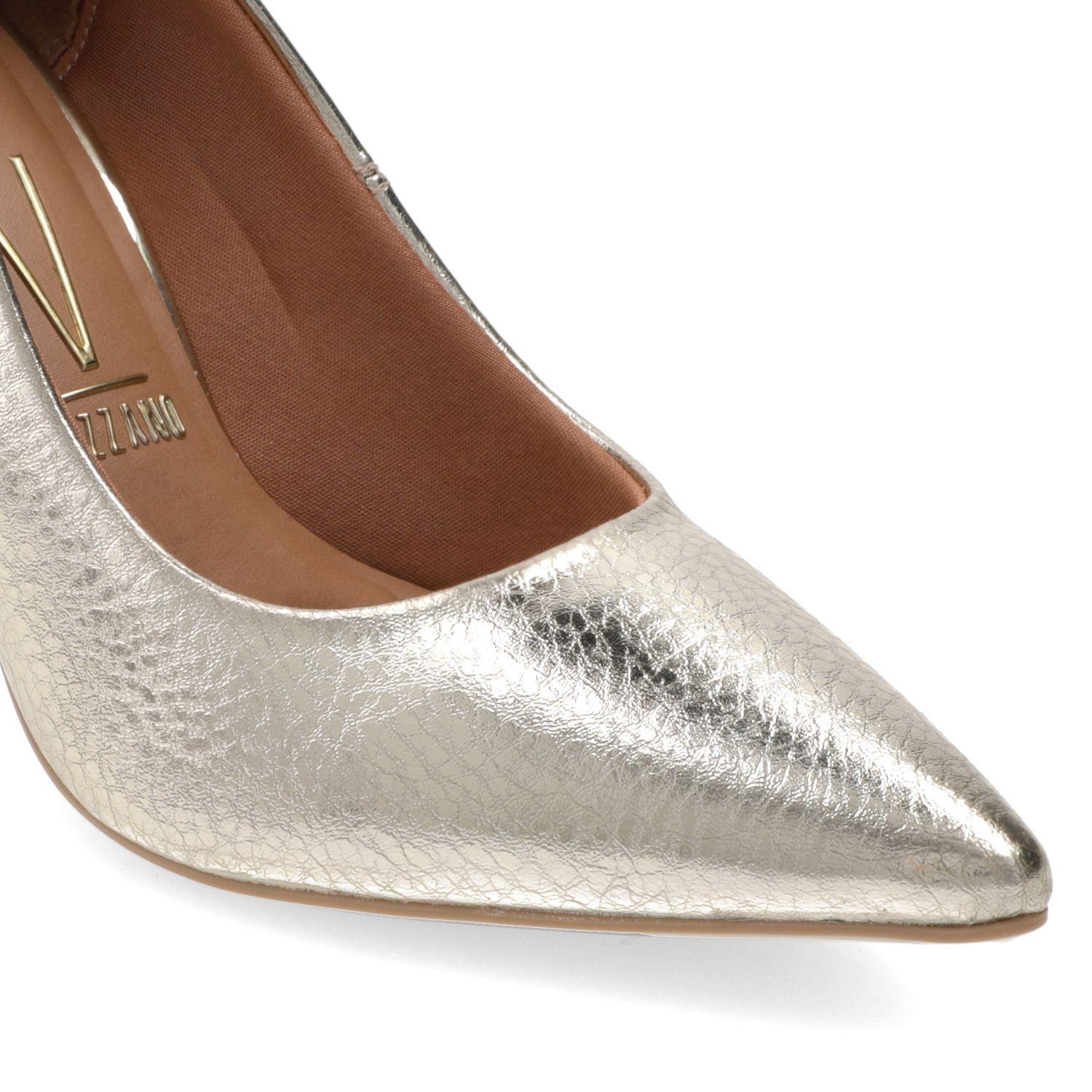 Zapatos Stiletto Vizzano 10 cm Dorado-5