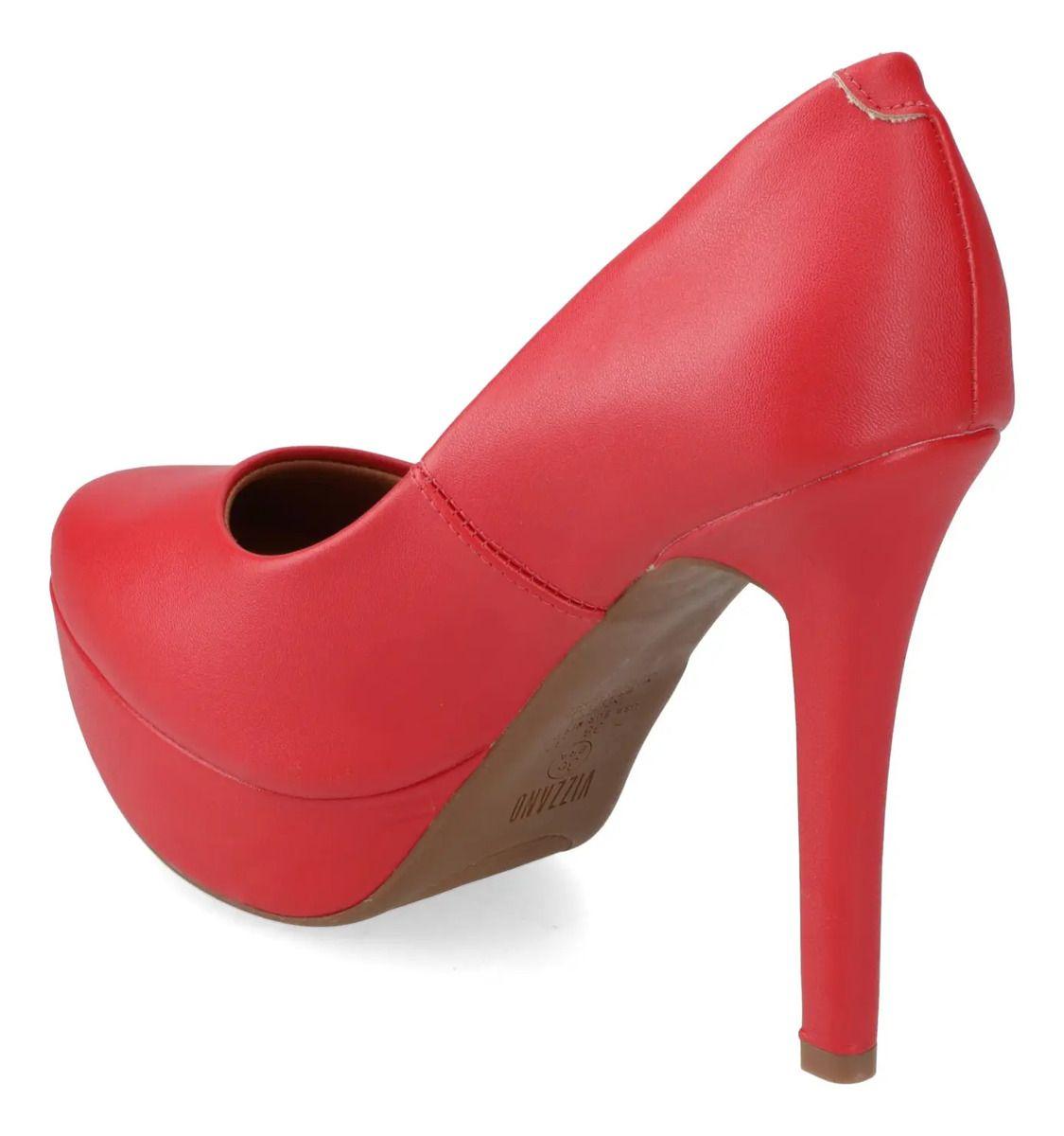 Stiletto Vizzano Mujer 13 Cm Rojo-3