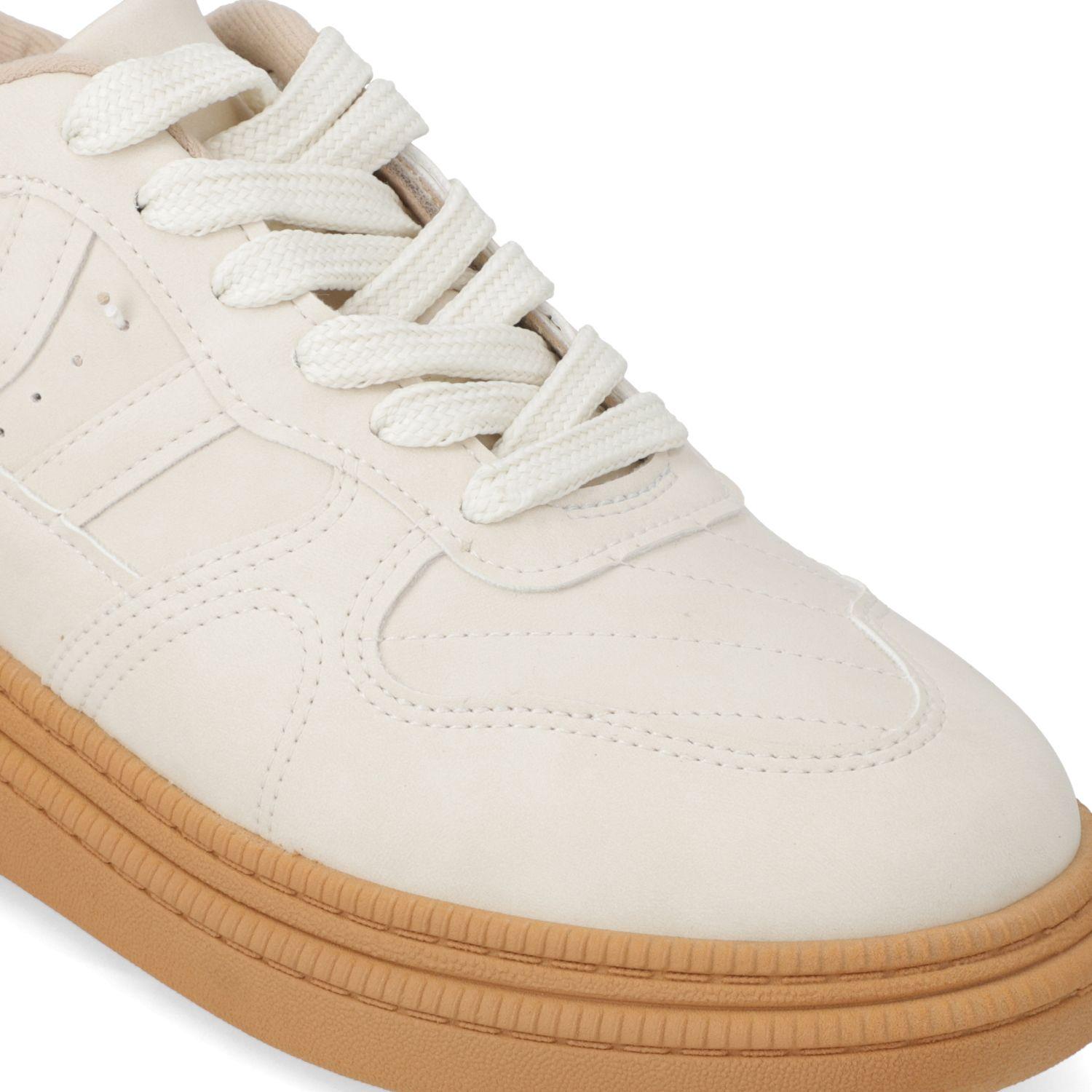 Zapatillas Casuales Blanco Moleca-5
