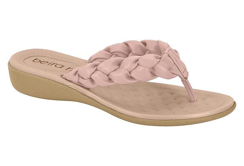 Sandalia Plana Beira Rio Rosado 11042-0