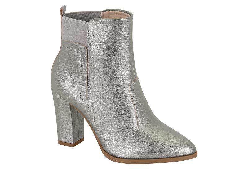 Botin Taco Beira Rio Plata 16464-6