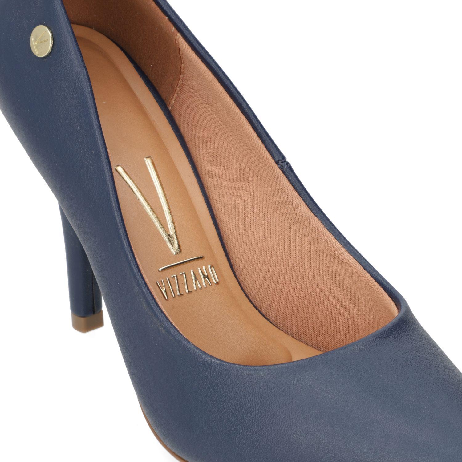 Stiletto Vizzano Azul Marino Taco 10 Cm-4