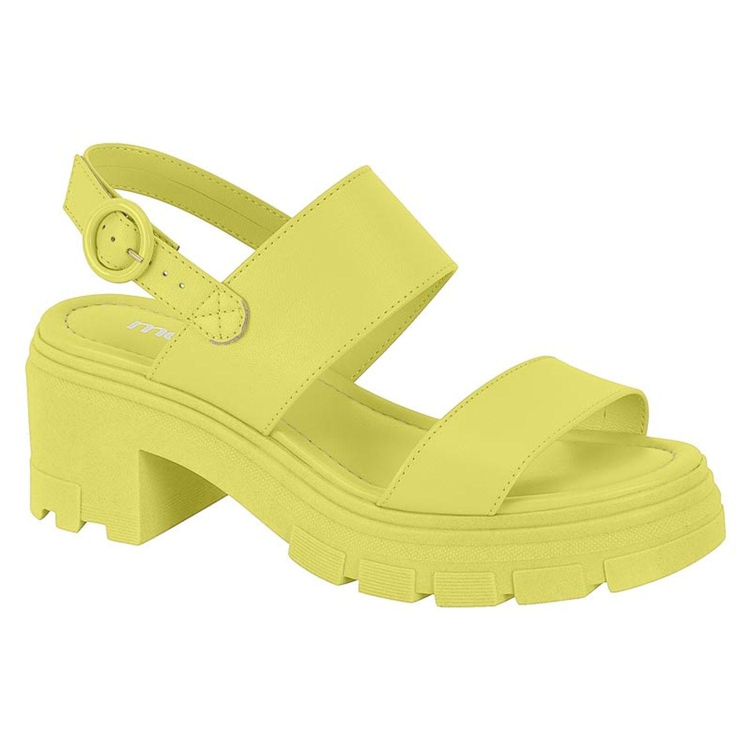 Sandalia Taco Moleca Amarillo 10899-0