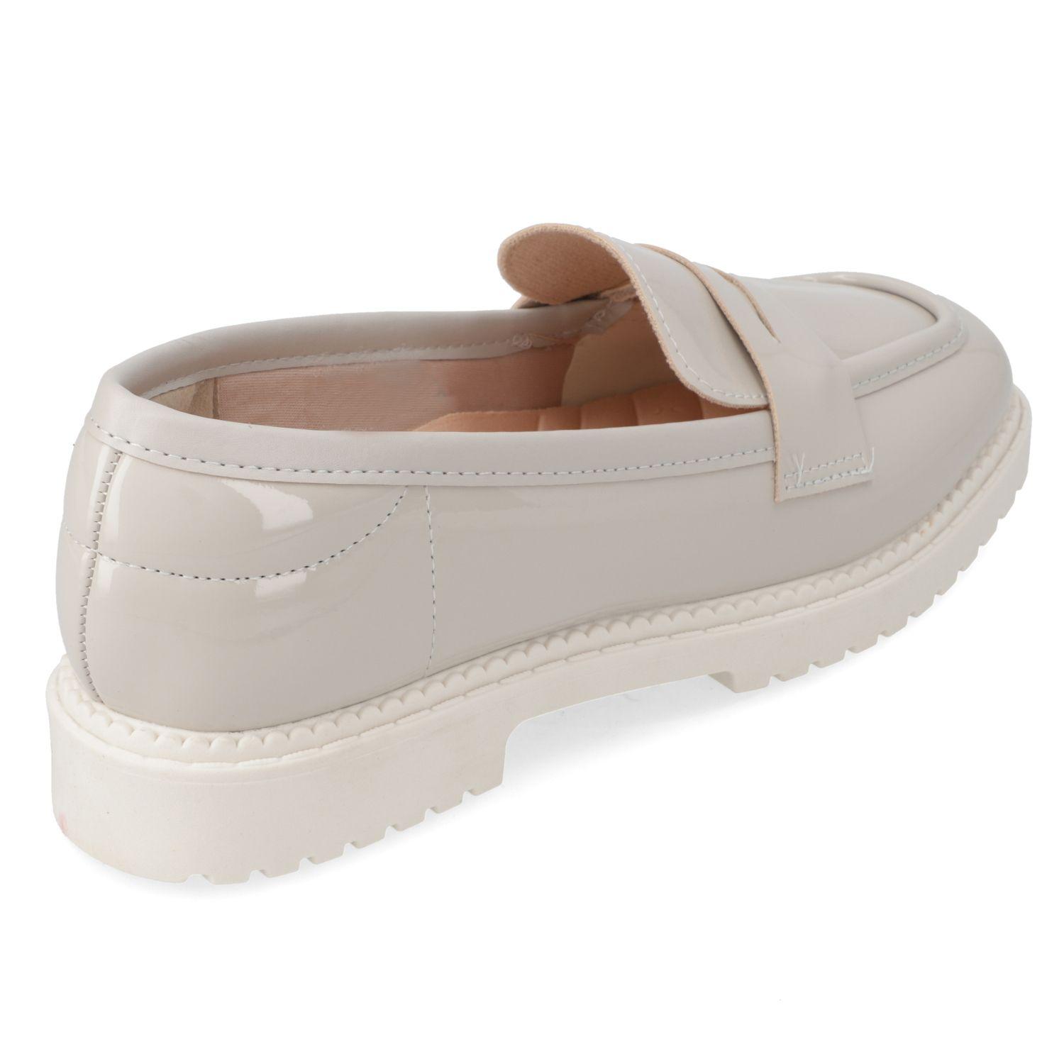 Mocasin Moleca Gris 16423-4