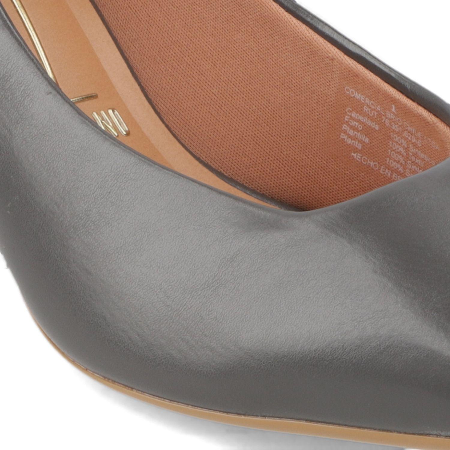 Zapato Taco cuadrado Gris Vizzano-5