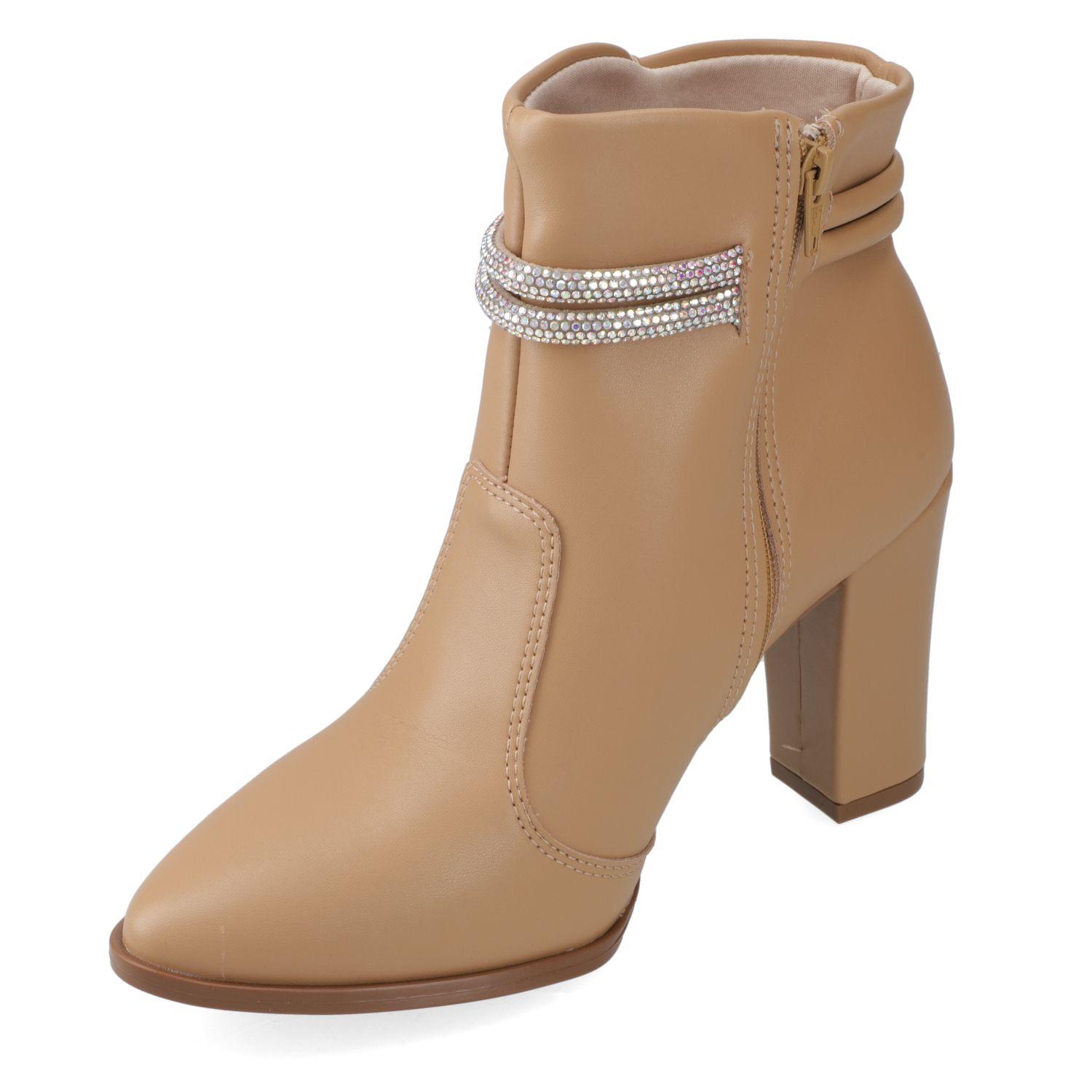 Botin Taco Beira Rio Taupe 16467-2