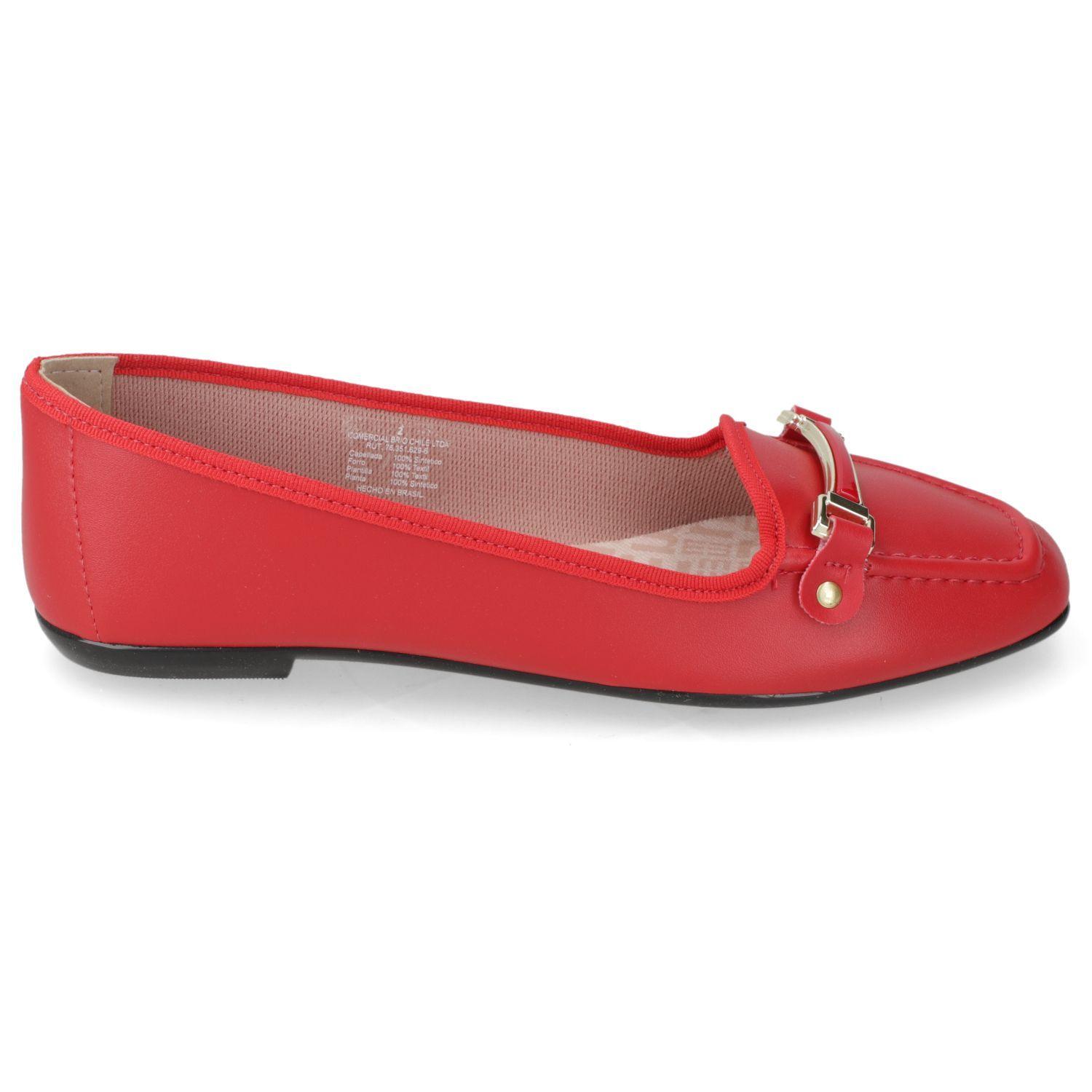 Ballerina Moleca Rojo 16204-1