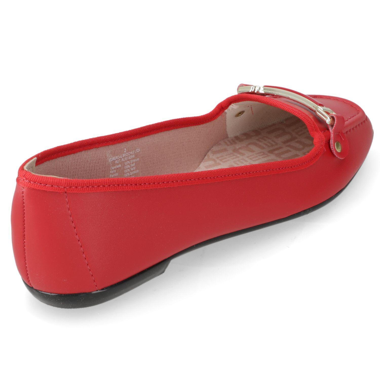 Ballerina Moleca Rojo 16204-4