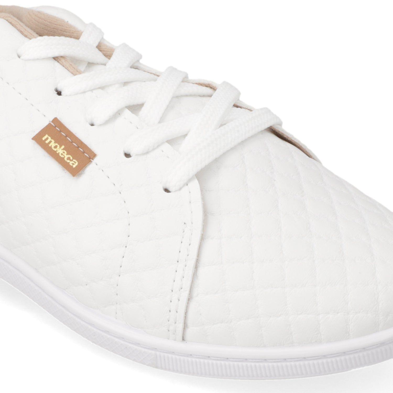 Zapatillas Casual Mujer Blanco Moleca-5