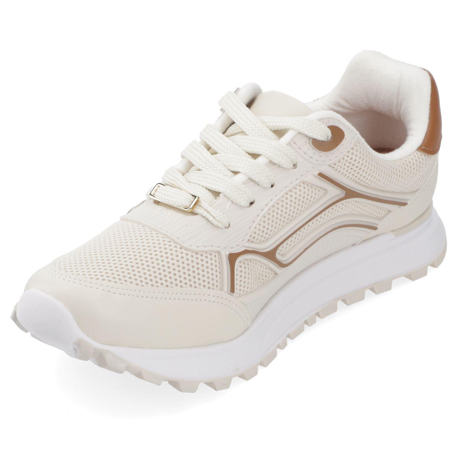 Zapatilla Casual Crema Vizzano-2