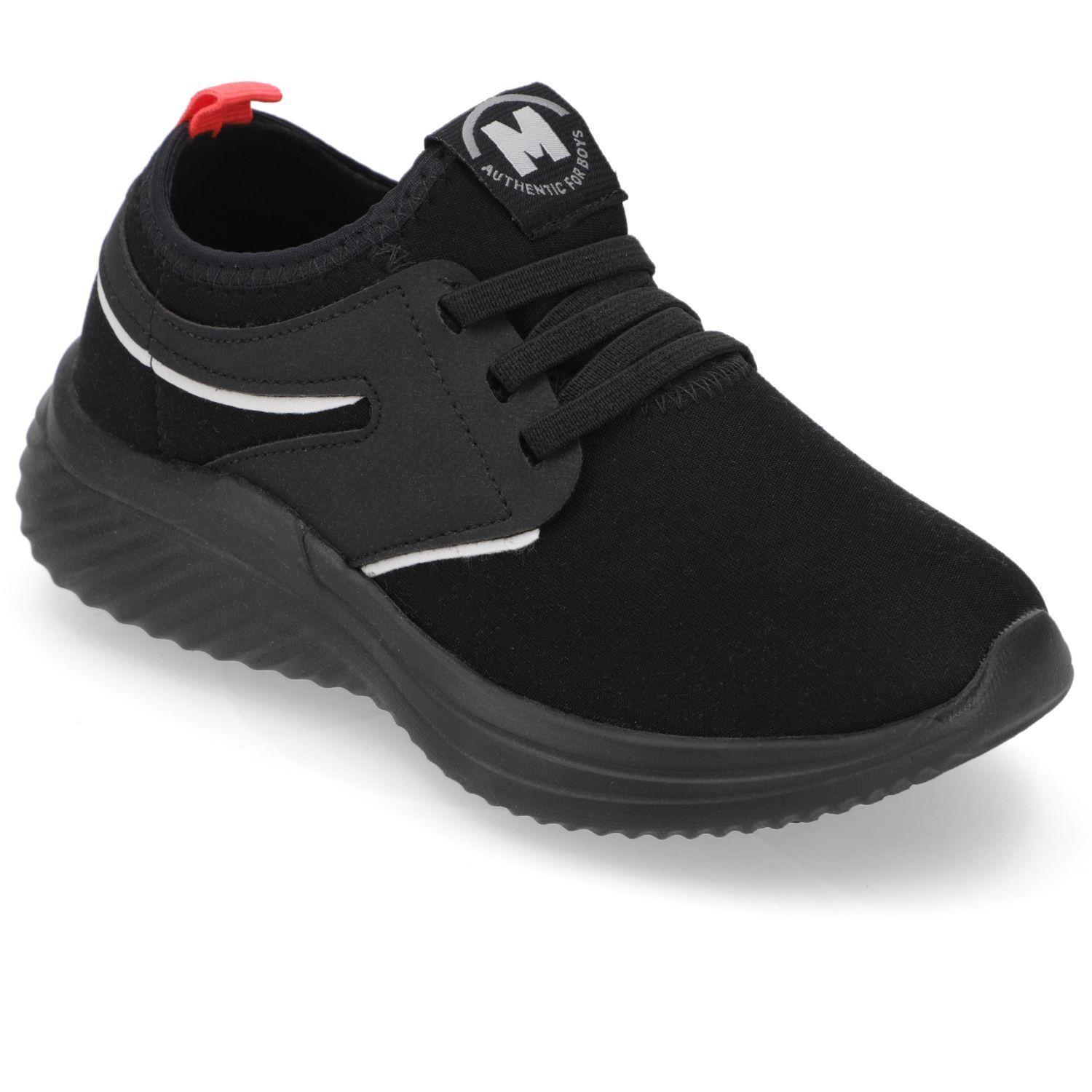 Zapatilla Negra Niño "Authentic Reboy’s"  Molekinho-0