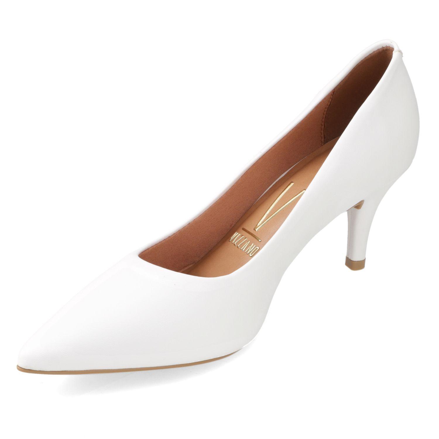 Zapato Vizzano Mujer Taco Aguja Stiletto Blanco-2