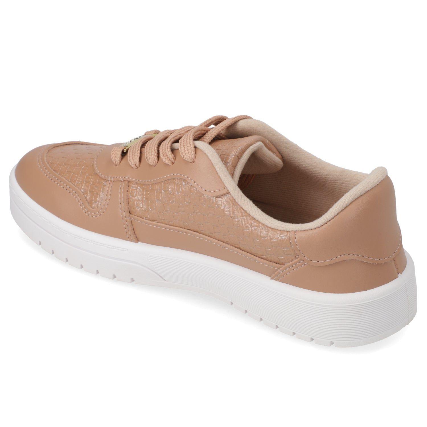 Zapatilla Casual Mujer Nude Moleca-3