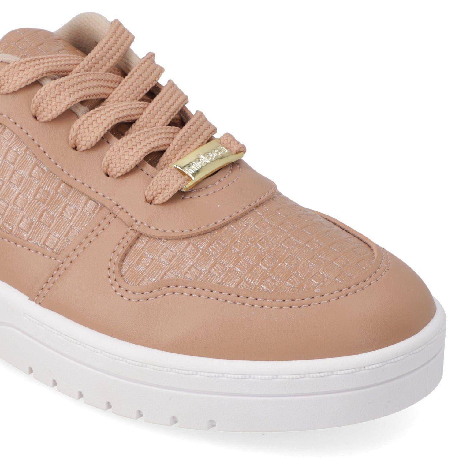Zapatilla Casual Mujer Nude Moleca-5