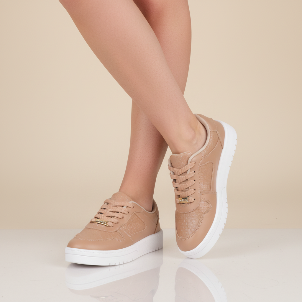 Zapatilla Casual Nude Moleca-6
