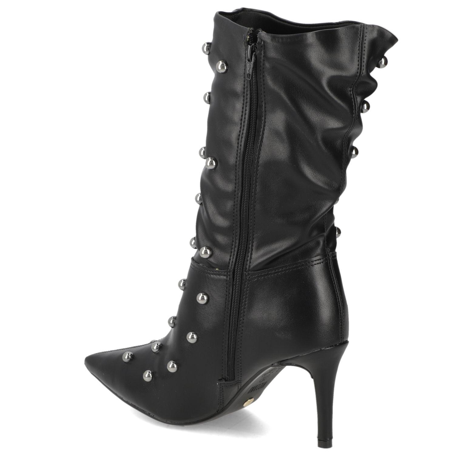 Bota Mujer Vizzano Negro-3