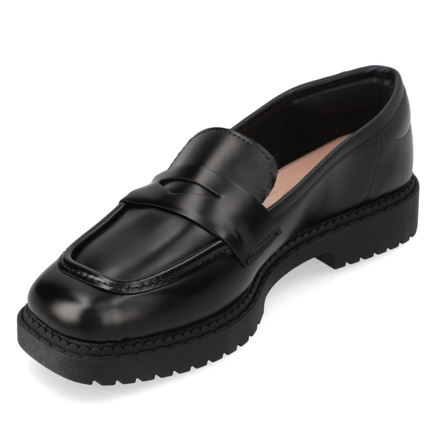 Mocasin Moleca Negro 16420-2