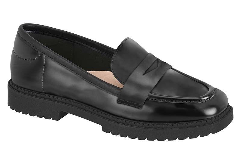 Mocasin Moleca Negro 16420-6