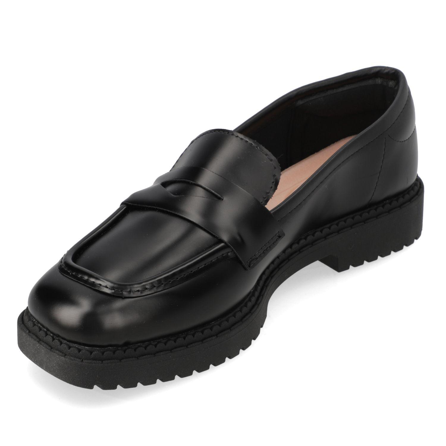 Mocasin Moleca Negro 16420-2
