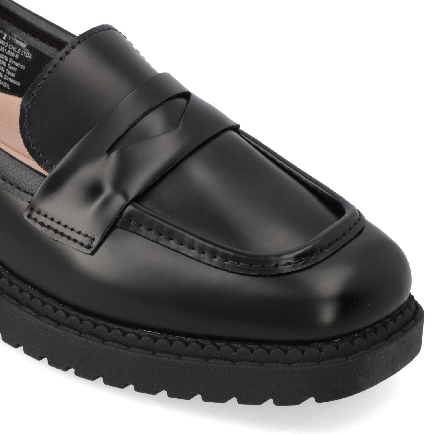 Mocasin Moleca Negro 16420-5