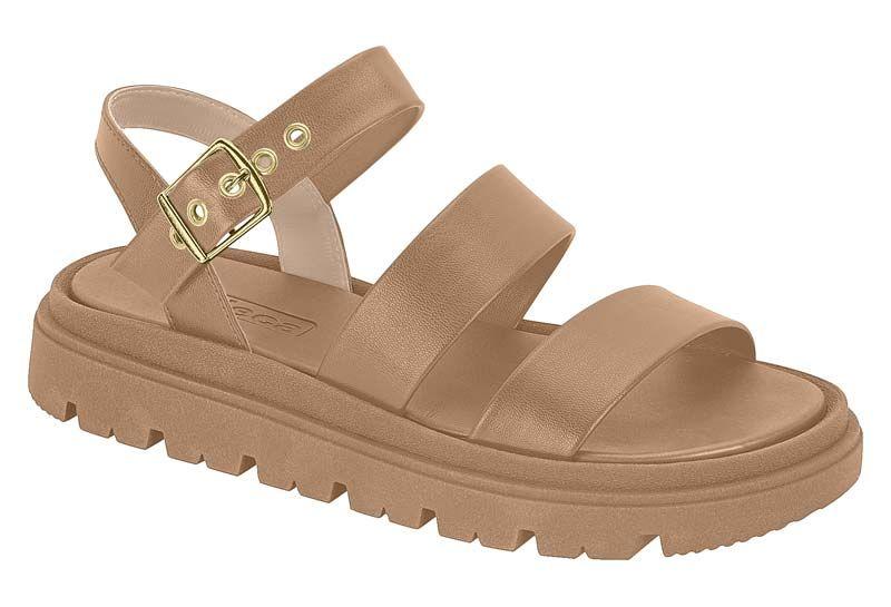 Sandalia Plana Moleca Nude 15418-5