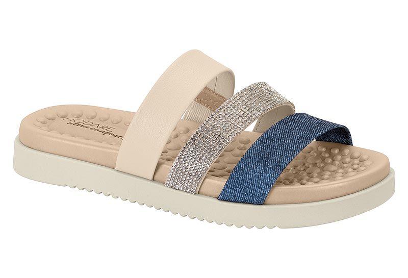 Sandalia Plana Modare Azul 13945-5
