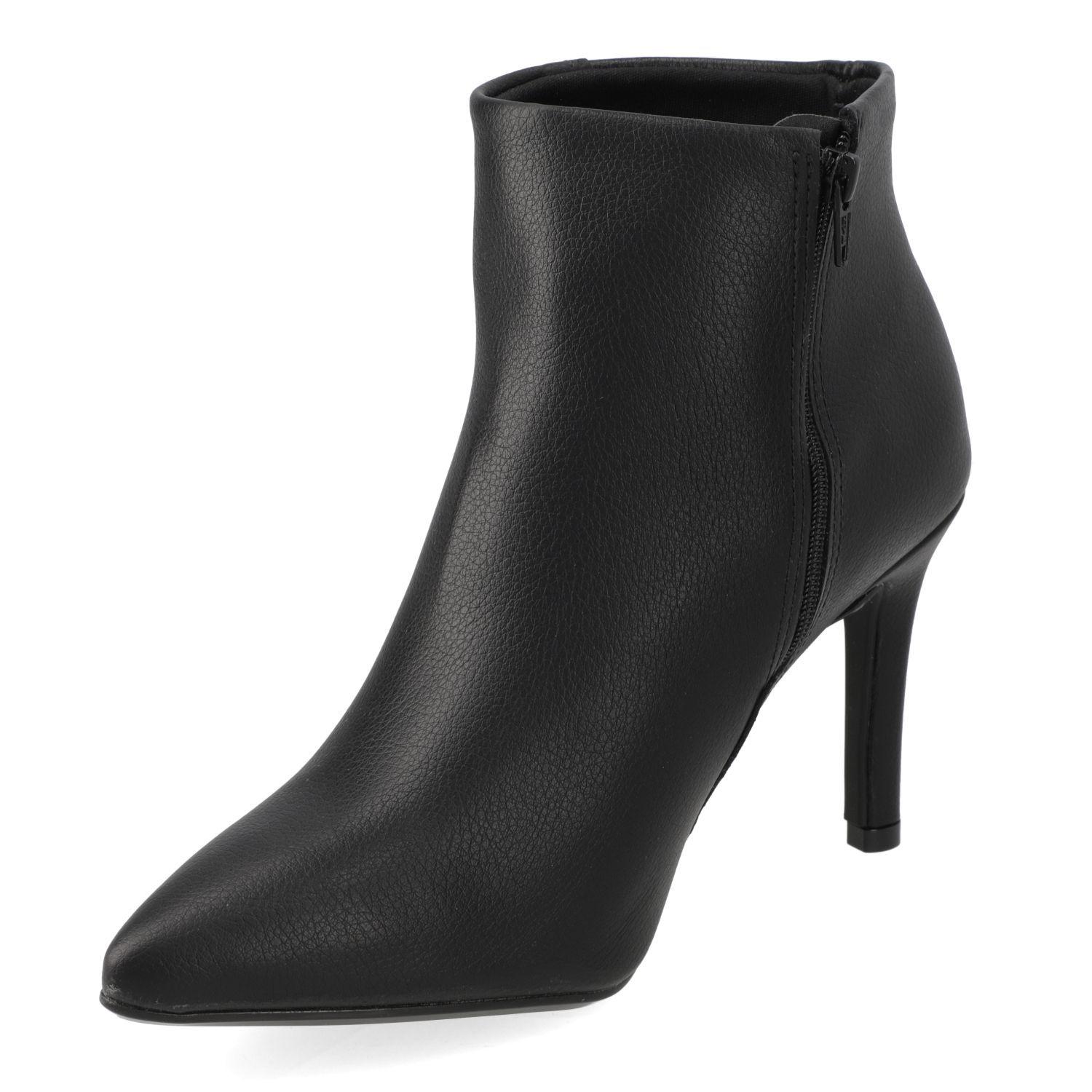 Botin Vizzano Mujer Taco Agujo 10 cm Negro-2