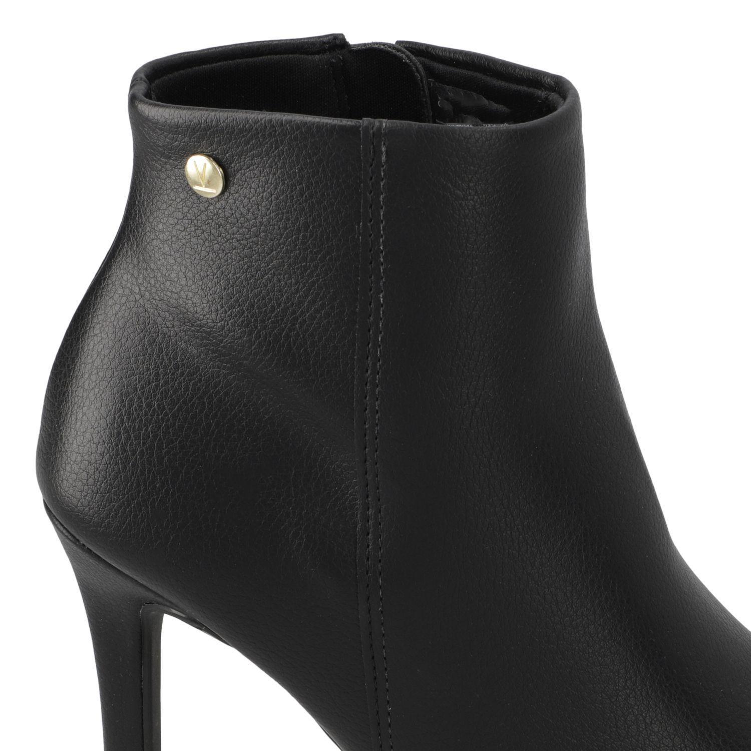 Botin Vizzano Mujer Taco Agujo 10 cm Negro-4