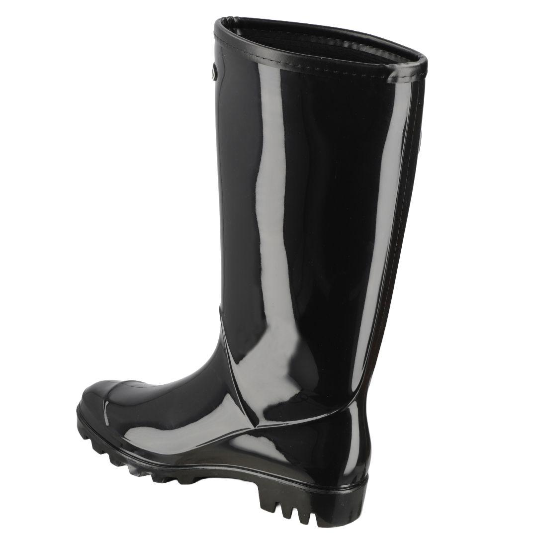 Bota de Agua Mujer Negra-2
