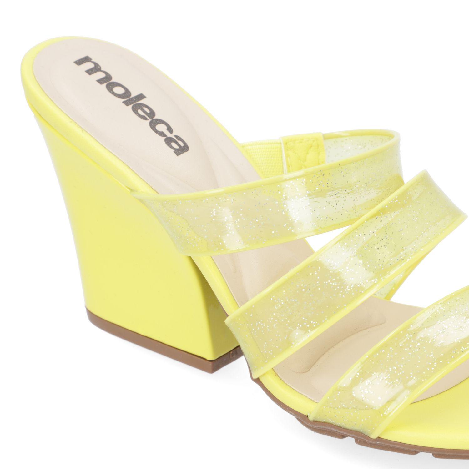Sandalia Taco Moleca Amarillo 11196-4