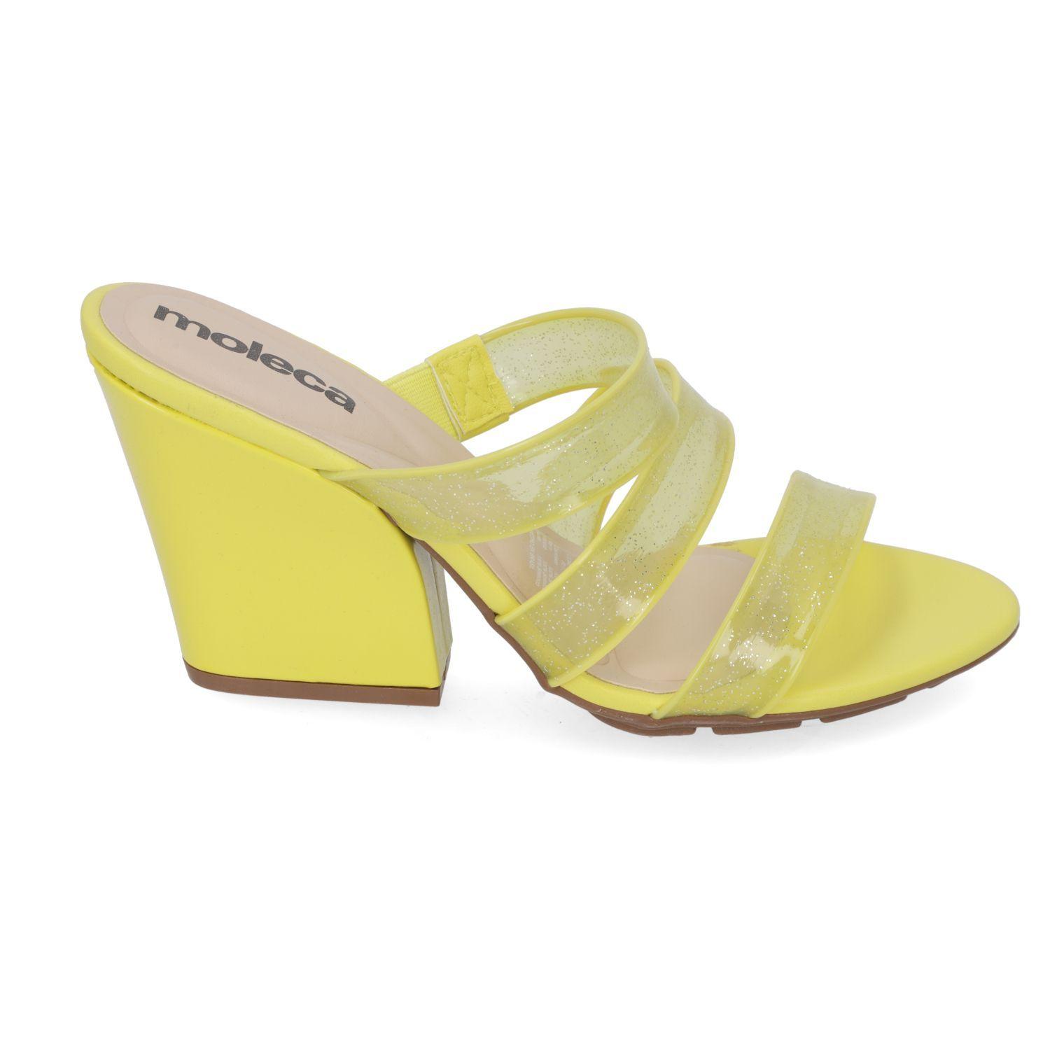 Sandalia Taco Moleca Amarillo 11196-0