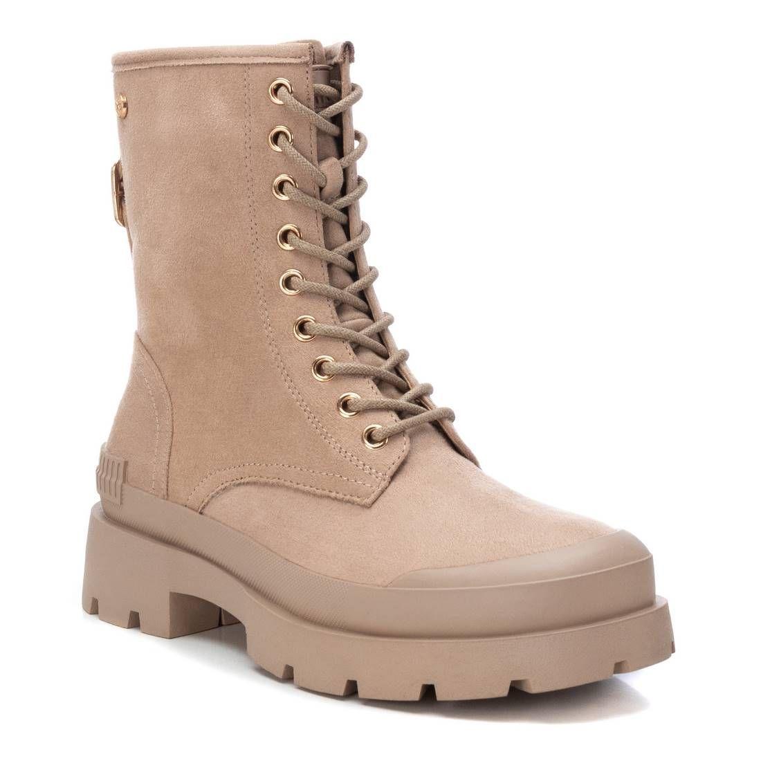 Botin Mujer Gamuza Beige 142025-BE XTI-2