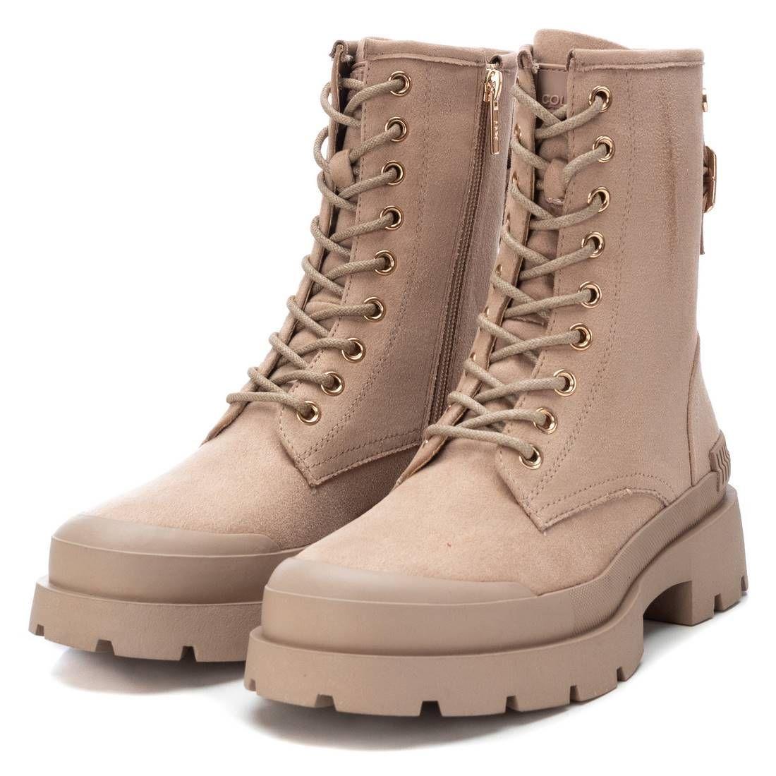 Botin Mujer Gamuza Beige 142025-BE XTI-4