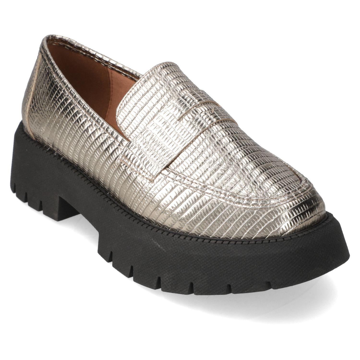 Mocasin Vizzano Dorado Metalico-0