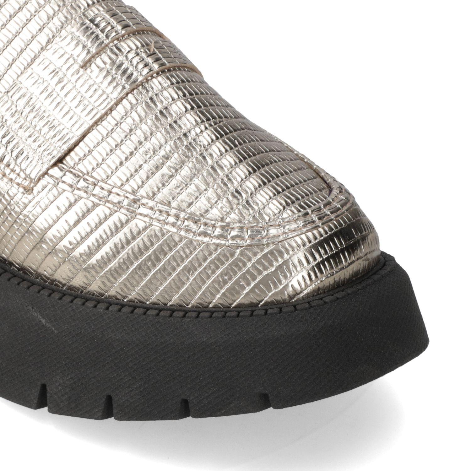 Mocasin Vizzano Dorado Metalico-5
