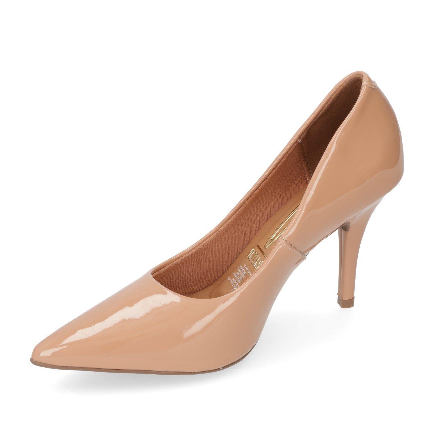 Zapato Mujer Taco Aguja Stiletto Nude 1184-1101 Vizzano-0